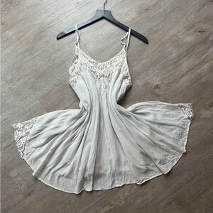 Lulu's White Lace Mini Dress